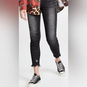 Moussy Vintage Distressed Skinny Jeans